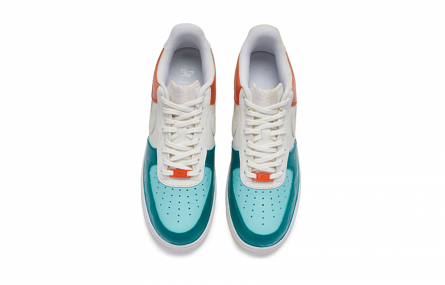 Nike Air Force 1 Low 811 Manufacturing Low Top Skateboard Shoes GS Blue White Orange купить в интернет-магазине Yoocart с быстрой доставкой по России.
