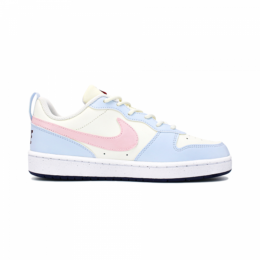 Nike Court Borough Skateboard Shoes Women's Low top Beige/Blue купить в интернет-магазине Yoocart с быстрой доставкой по России.