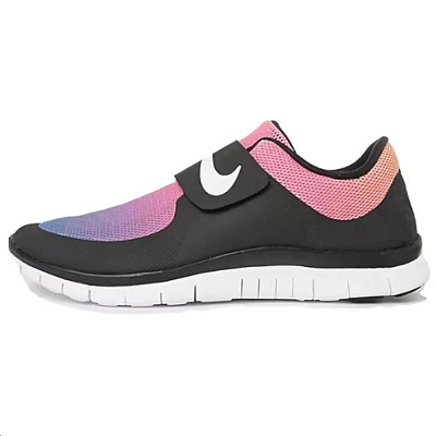 Nike Cushioning Slip Resistant Low Top Running Shoes Men's Black