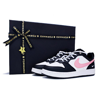 Nike Court Borough Skateboard Shoes Women's Low top White