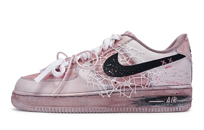 Nike Air Force 1 811 Manufacturing, Dreamcatcher Girlish Low Top Skateboard Shoes Women's Pink White