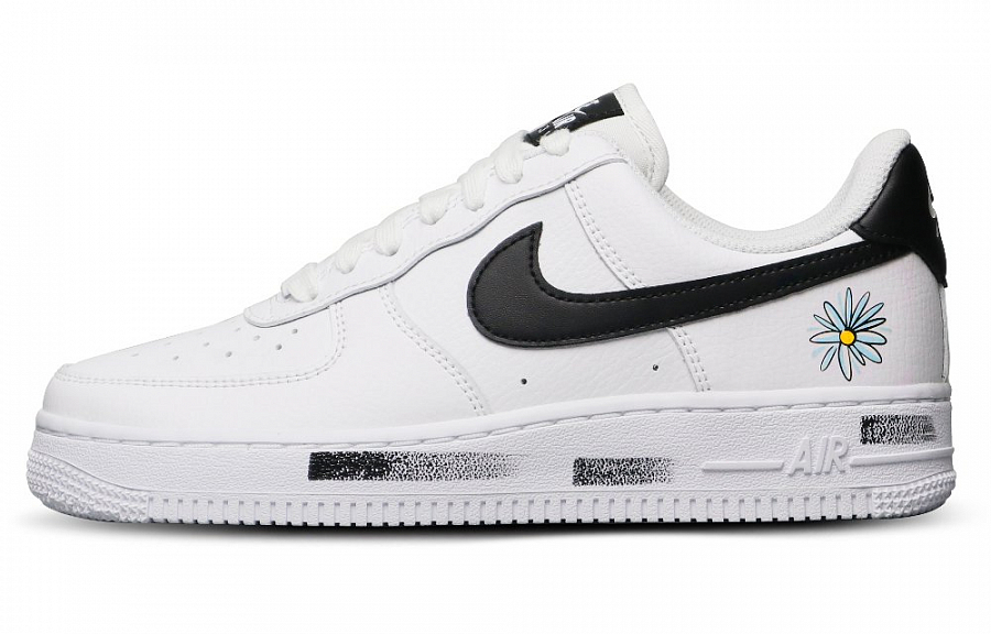 Nike Air Force 1 Non slip Lightweight Low top Skateboard Shoes Women's White Black купить в интернет-магазине Yoocart с быстрой доставкой по России.