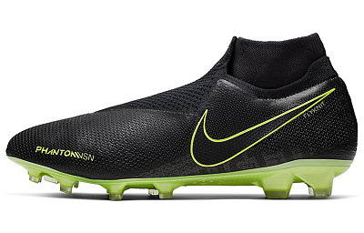 Nike Phantom Vision Elite Df Fg Black Volt