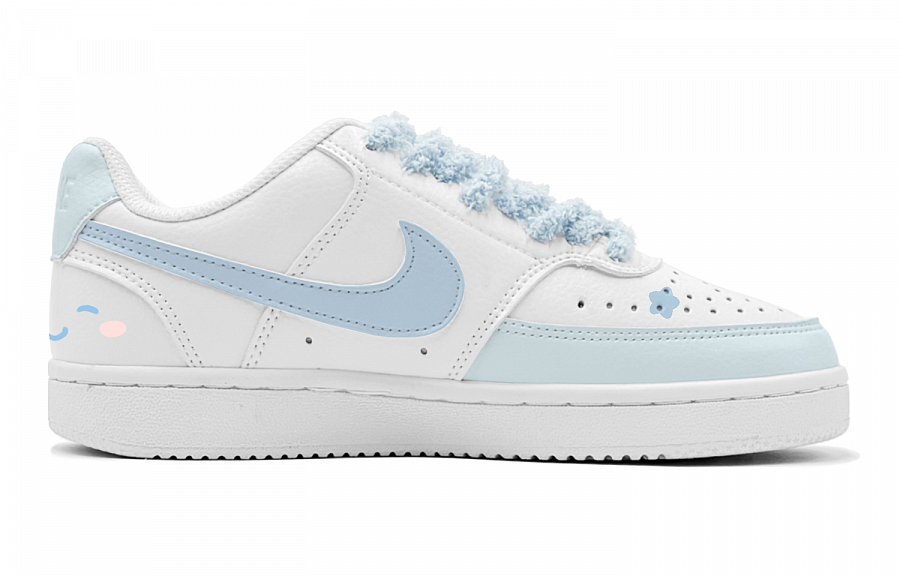 Nike Court Vision Low Top Skateboard Shoes Women's Blue купить в интернет-магазине Yoocart с быстрой доставкой по России.