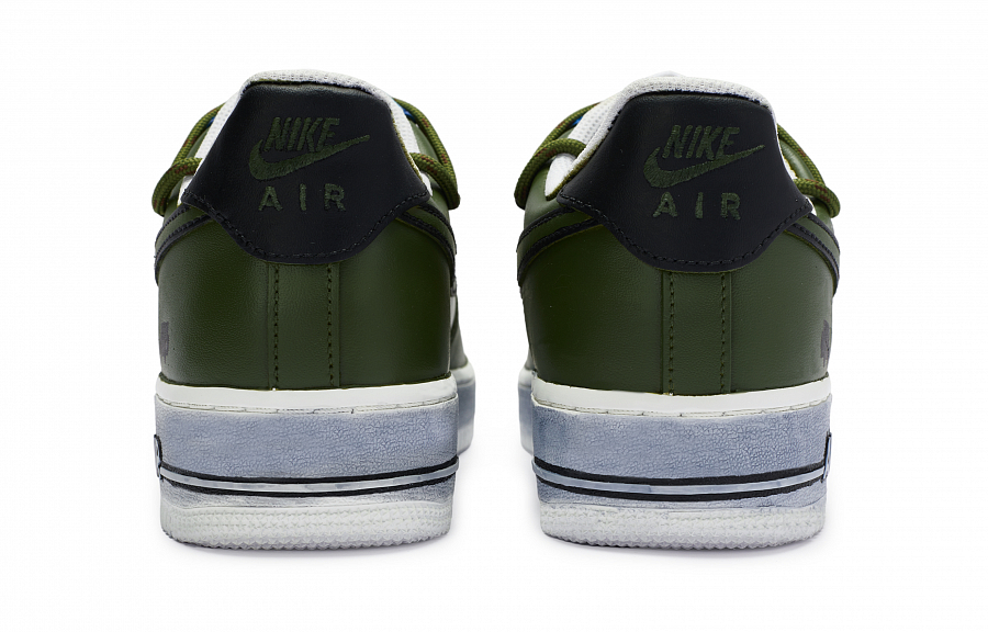 Nike Air Force 1 811 Manufacturing, Army 1 Low Top Skateboard Shoes GS Army Green & White купить в интернет-магазине Yoocart с быстрой доставкой по России.