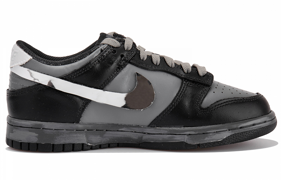 Nike Dunk Low Top Skateboard Shoes GS Black Gray купить в интернет-магазине Yoocart с быстрой доставкой по России.