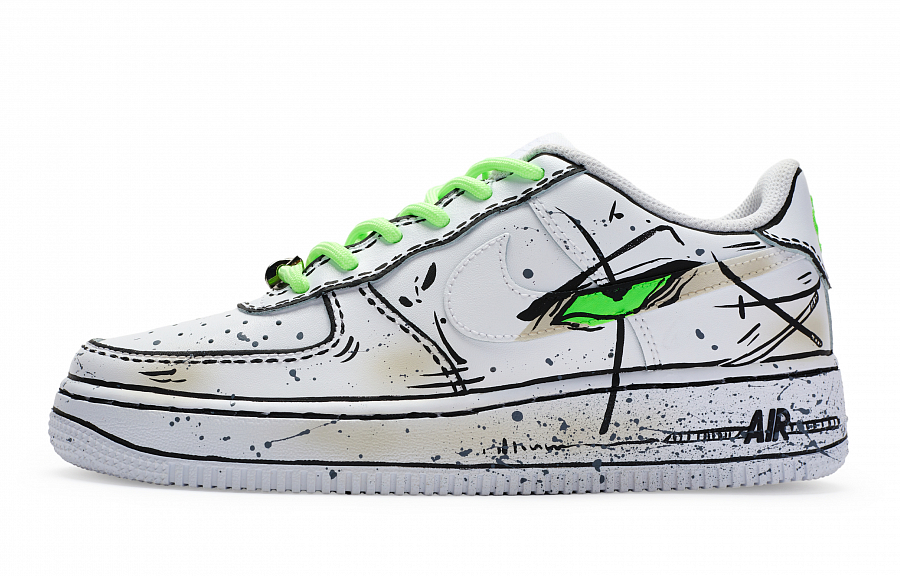 Nike Air Force 1 Skateboard Shoes Women's Low top Green/Black купить в интернет-магазине Yoocart с быстрой доставкой по России.