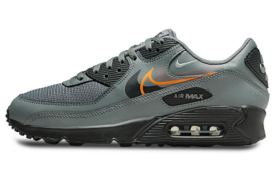 Nike Air Max 90 Multi Swoosh Smoke Grey Mandarin