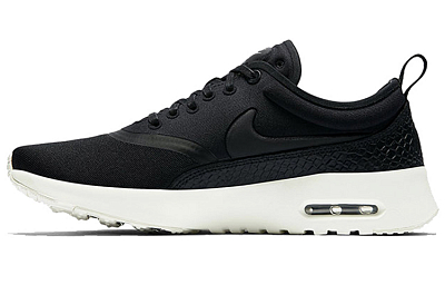 Nike Air Max Thea Ultra Premium Low Top Casual Shoes Women's Black White