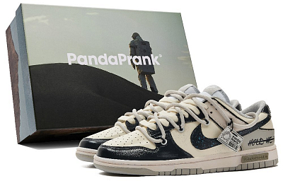 Nike Dunk Skateboard Shoes Men's Low top Black/White