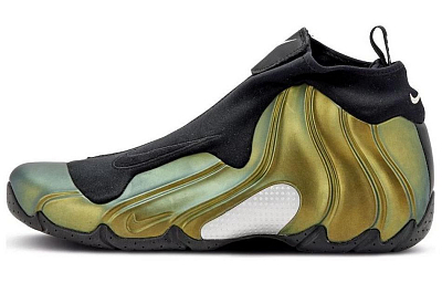 Nike Air Flightposite "Metallic Gold"