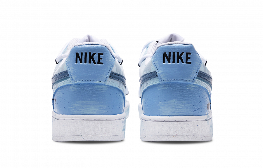 Nike Court Vision 1 Slip-Resistant Cushioning Wear-Resistant Low-Top Skateboard Shoes Unisex Sky Blue купить в интернет-магазине Yoocart с быстрой доставкой по России.