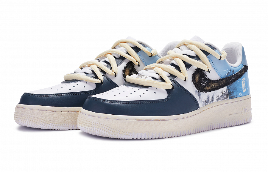 Nike Air Force 1 811 Manufacturing, Air Force 1 Skateboard Shoes Women's White Blue Black купить в интернет-магазине Yoocart с быстрой доставкой по России.