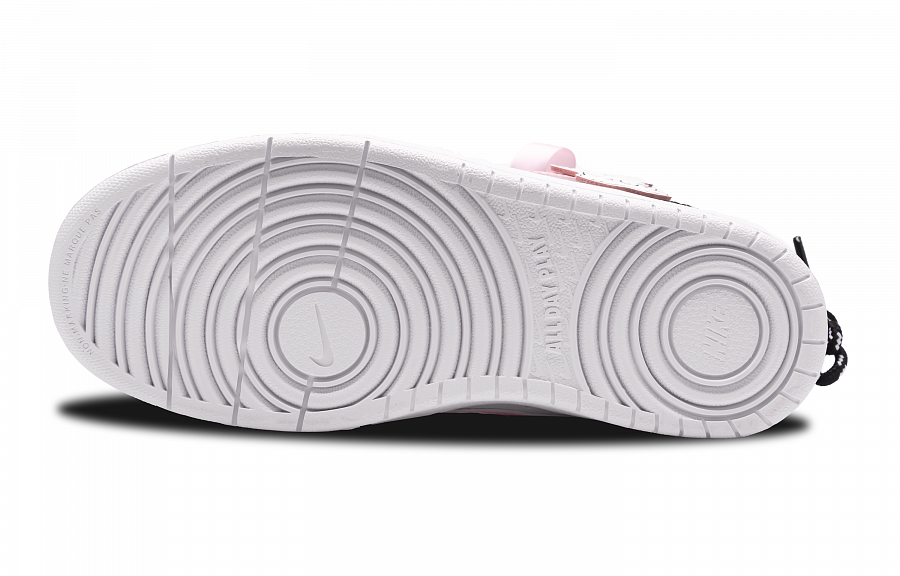 Nike Court Borough Anti Slip Wear Resistant Low Top Skateboard Shoes GS Black Pink купить в интернет-магазине Yoocart с быстрой доставкой по России.
