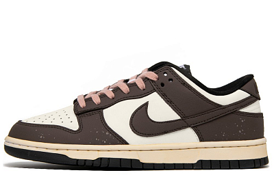 Nike Dunk Mocha Chestnut Anti Slip Wear Resistant Low Top Skateboard Shoes GS Brown