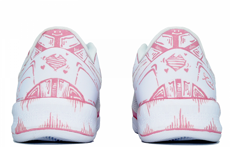 Nike Kobe 8 Kobe 8 Shock Absorbers Low Top Basketball Shoes Unisex Pink White купить в интернет-магазине Yoocart с быстрой доставкой по России.