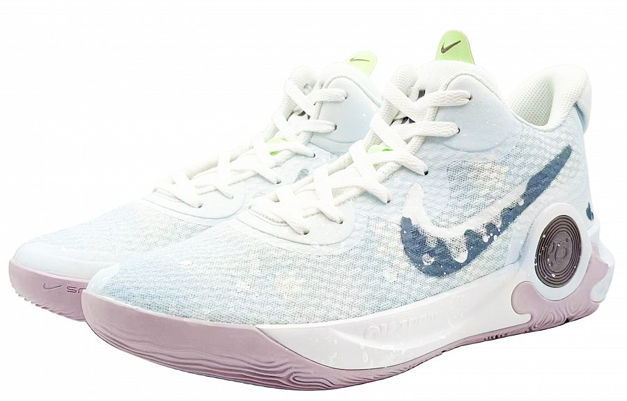Nike KD Trey 5 IX Shock Absorbers Slip Resistant Abrasion Resistant Low Top Basketball Shoes Unisex Blue White купить в интернет-магазине Yoocart с быстрой доставкой по России.