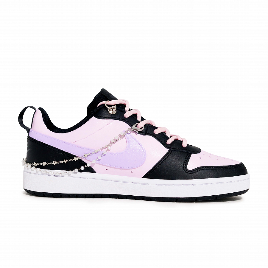 Nike Court Borough Purple Universe Star Cosmos Lightweight And Breathable Low Top Skateboard Shoes GS Black Purple Red купить в интернет-магазине Yoocart с быстрой доставкой по России.