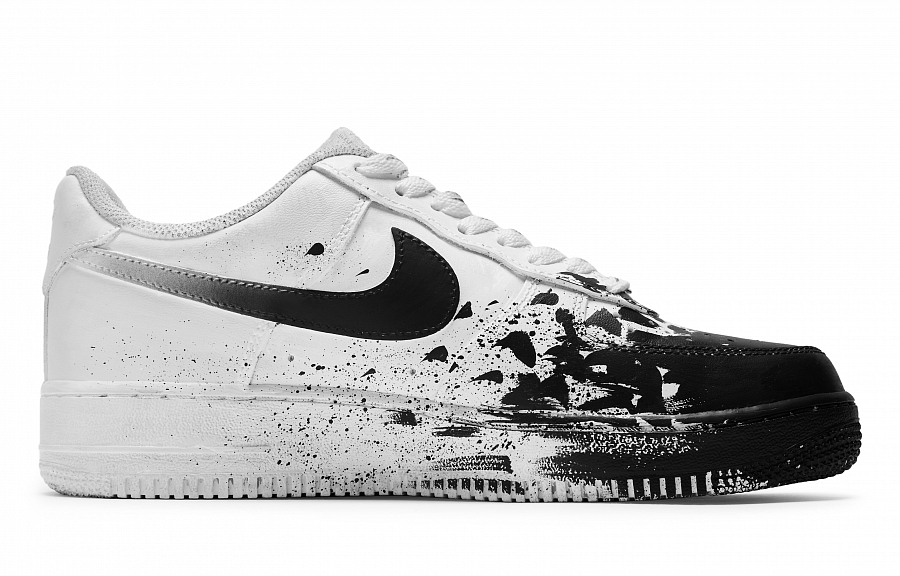 Nike Air Force 1 811 Manufacturing, Industrial Site, Special Shoe Box Low Top Skateboard Shoes Women's Black White купить в интернет-магазине Yoocart с быстрой доставкой по России.