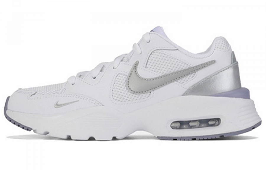 Nike Air Max Fusion Moisture Wicking Quick Dry Low Top Running Shoes Women's Pink Silver White купить в интернет-магазине Yoocart с быстрой доставкой по России.
