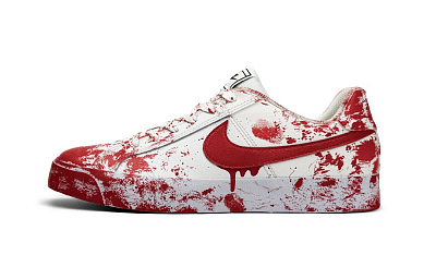 Nike Court Royale Low-Top Skateboard Shoes Men's Red White