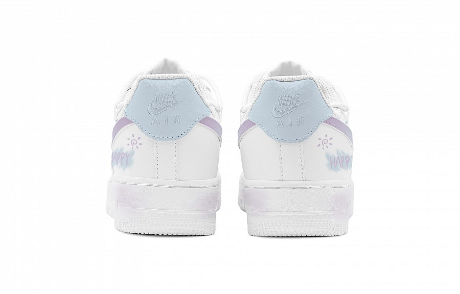 Nike Air Force 1 Low Air Force 1 Low Top Skateboard Shoes Men's Blue White купить в интернет-магазине Yoocart с быстрой доставкой по России.