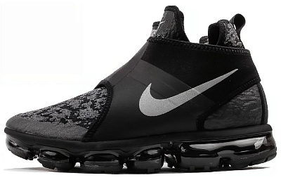Nike Air VaporMax Chukka Slip Black Silver