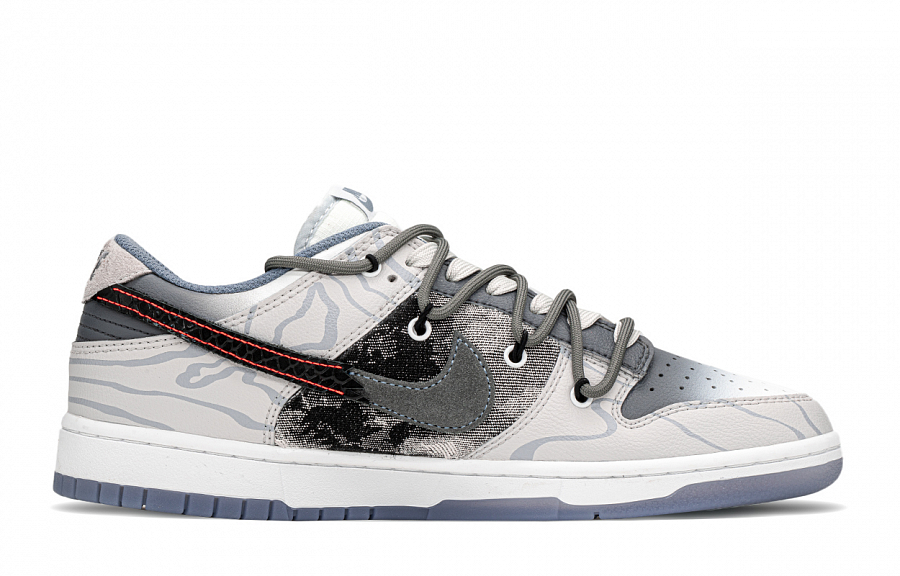 Nike Dunk Slip Resistant Low Top Skateboard Shoes Men's Purple Black купить в интернет-магазине Yoocart с быстрой доставкой по России.
