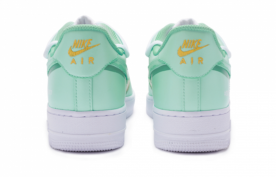 Nike Air Force 1 Low 811 Manufacturing Low Top Skateboard Shoes Men's Yellow Green White купить в интернет-магазине Yoocart с быстрой доставкой по России.