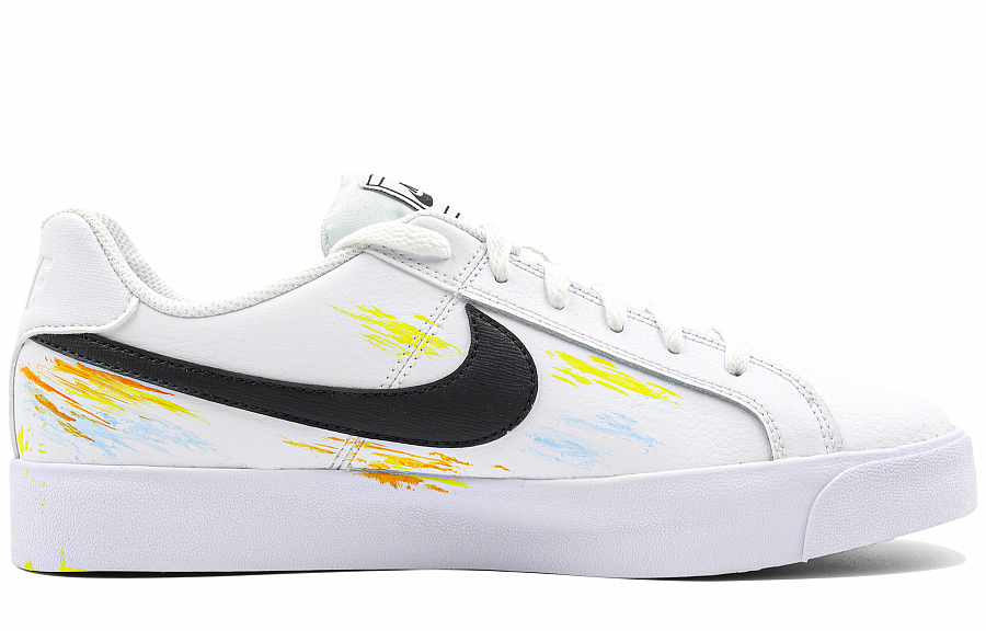 Nike Court Royale Collection Skateboard Shoes Unisex Low Top Red/White/Yellow купить в интернет-магазине Yoocart с быстрой доставкой по России.
