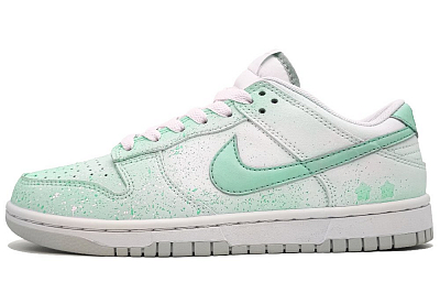 Nike Dunk Anti-Slip Wear-Resistant Low-Top Skateboard Shoes Men's Green