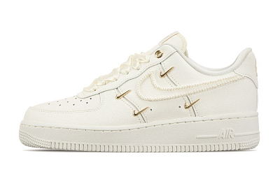 Nike Air Force 1 Anti-Slip Wear-Resistant Low-Top Skateboard Shoes Women's White