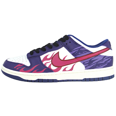 Nike Dunk Anti Slip Wear Resistant Low Top Skateboard Shoes Unisex Purple