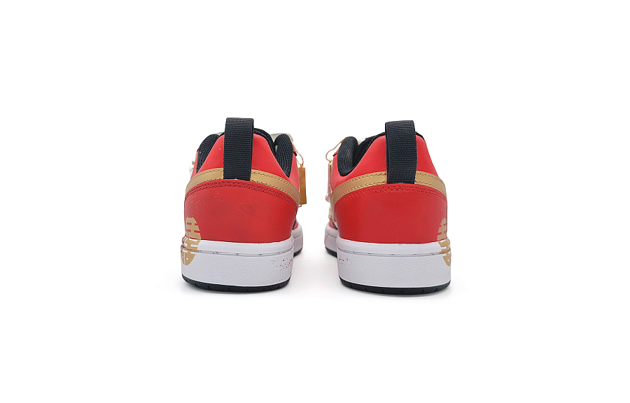 Nike Court Borough Anti-Slip Wear-Resistant Low-Top Skateboard Shoes Women's Gold Red купить в интернет-магазине Yoocart с быстрой доставкой по России.