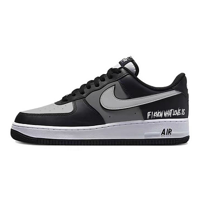 Nike Air Force 1 'Panda' Anti-Slip And Wear-Resistant Lightweight Low-Top Skateboard Shoes Unisex White Black Gray