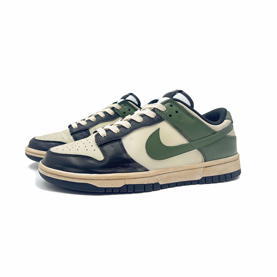 Nike Dunk Wear-Resistant Low-Top Skateboard Shoes Women's Olive Green купить в интернет-магазине Yoocart с быстрой доставкой по России.