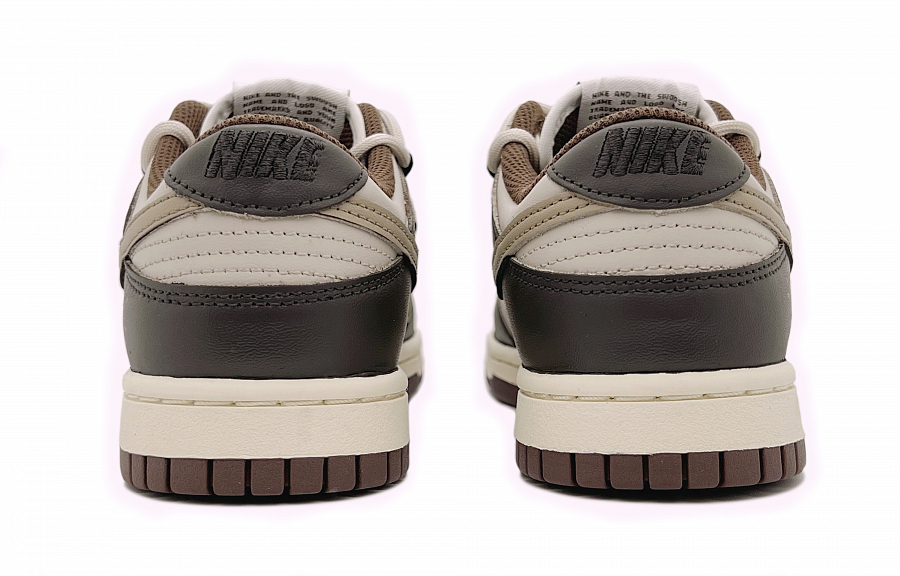 Nike Dunk Anti Slip Wear Resistant Low Top Skateboard Shoes Women's Beige Brown купить в интернет-магазине Yoocart с быстрой доставкой по России.