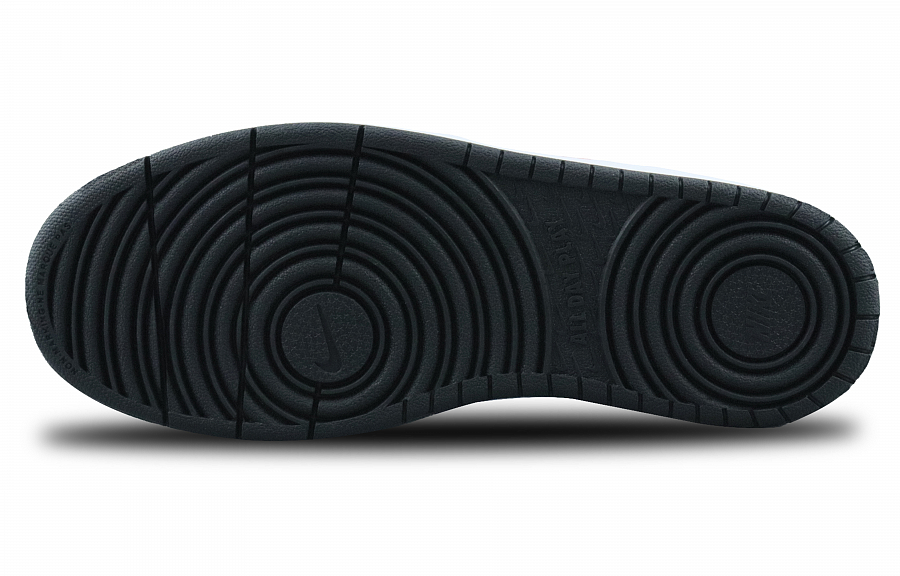 Nike Court Borough Anti-Slip And Wear-Resistant Lightweight Low-Top Skateboard Shoes Women's Black Gray Silver купить в интернет-магазине Yoocart с быстрой доставкой по России.