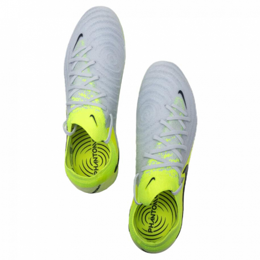 Nike Phantom GX 2 Elite AG Rubber Short Studs Artificial Ground Soccer Shoes Men's Gray Yellow купить в интернет-магазине Yoocart с быстрой доставкой по России.