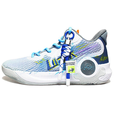 Nike KD Trey 5 IX Anti-Slip Wear-Resistant High-Top Basketball Shoes Men's Gray