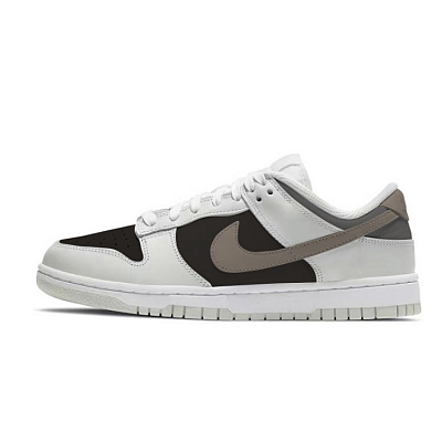 Nike Dunk Anti-Slip And Wear-Resistant Lightweight Low-Top Skateboard Shoes Men's Black Gray Color