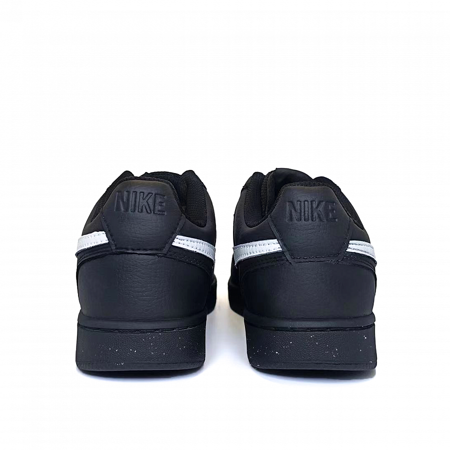 Nike Court Vision Anti-Slip Wear-Resistant Low-Top Skateboard Shoes Men's Black White купить в интернет-магазине Yoocart с быстрой доставкой по России.