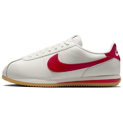 Nike Cortez Leather Sail Gum Yellow University Red