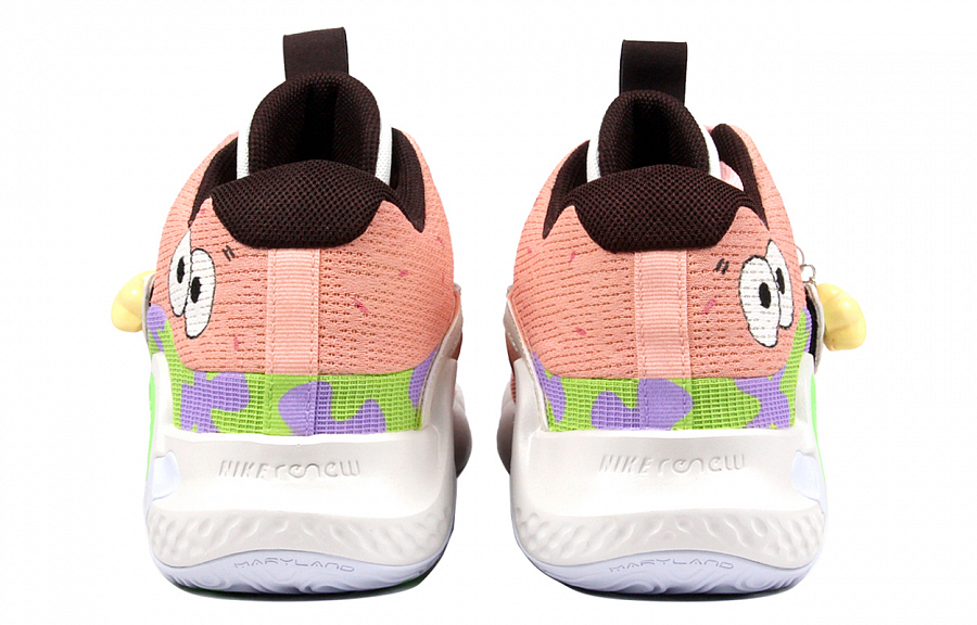 Nike KD Trey 5 X EP Durable Breathable Low-Top Basketball Shoes Men's White Pink Green купить в интернет-магазине Yoocart с быстрой доставкой по России.