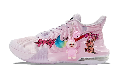Nike Air Max Impact 3 Anti-Slip Wear-Resistant Low-Top Basketball Shoes Unisex Lotus Color