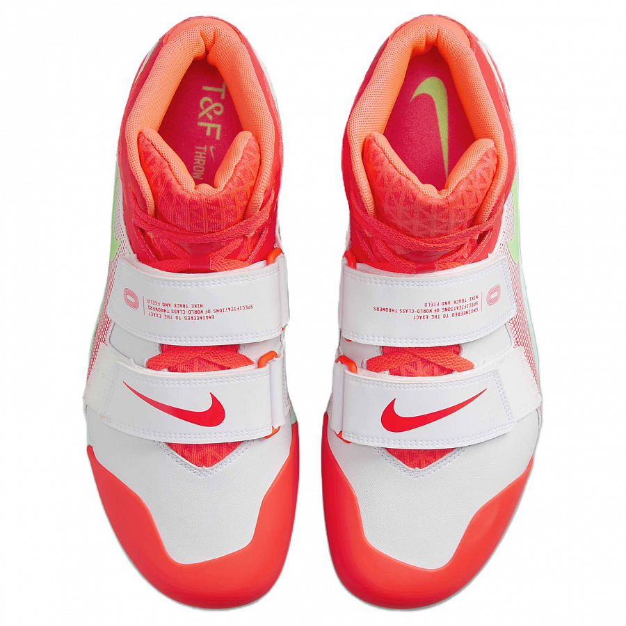 Nike Zoom Javelin Elite 3 White Hyper Orange Lime Blast Bright Crimson купить в интернет-магазине Yoocart с быстрой доставкой по России.