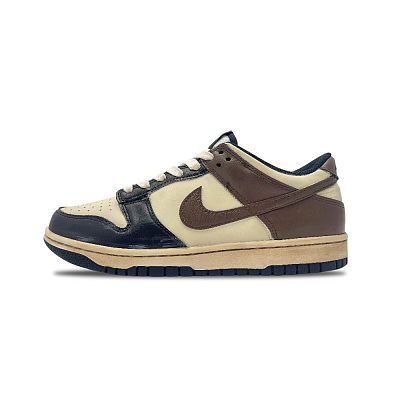 Nike Dunk Wear-Resistant Low-Top Skateboard Shoes Unisex Mocha