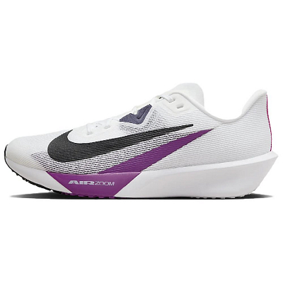 Nike Slip Resistant Shock Absorbers Low Top Running Shoes Men's White Black