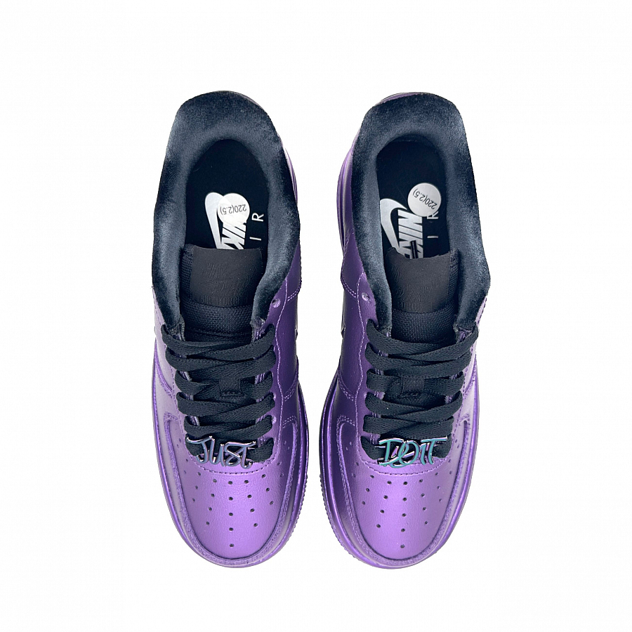 Nike Air Force 1 Anti Slip Wear Resistant Low Top Skateboard Shoes Women's Purple купить в интернет-магазине Yoocart с быстрой доставкой по России.