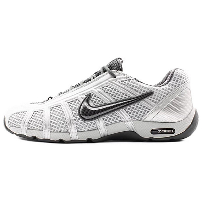 Nike Anti-Slip Wear-Resistant Low-Top Training Shoes Men's White Gray